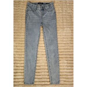 Judy Blue Light Wash Denim Jeans Women Size 1 25 Skinny Stretch Casual Pull On